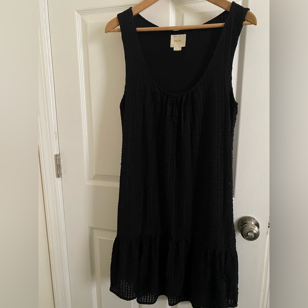 MAEVE Anthropology black dress Size Small